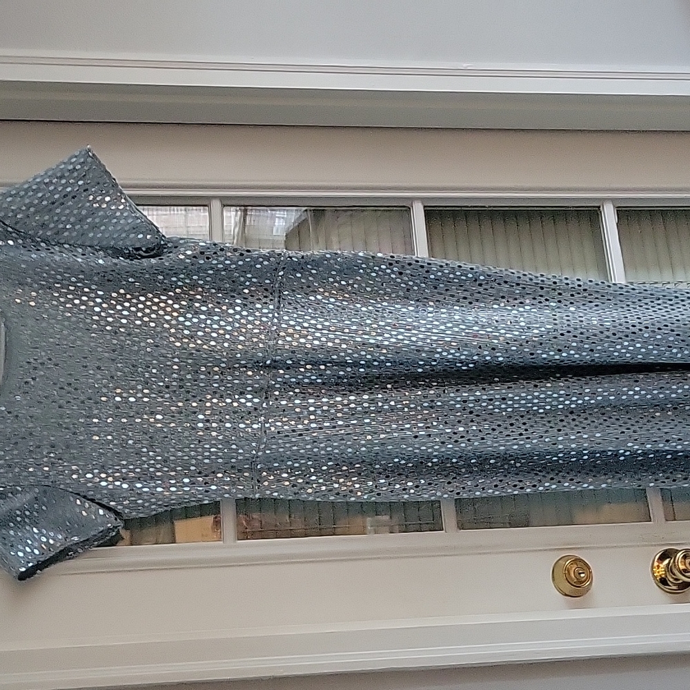 Aqua mother of the bride dress